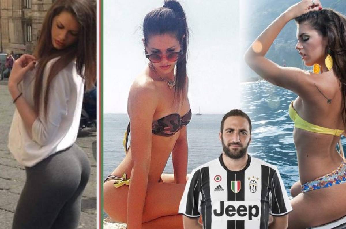 ¡ESCÁNDALO! La sexy italiana que denunció a Higuaín por pedirle fotos de su trasero