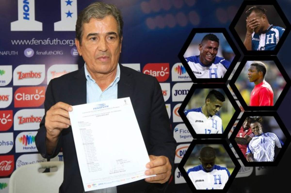 ¡CON BAJAS SENSIBLES Y DUDAS! Con estos hombres se jugaría Pinto el boleto a Rusia 2018