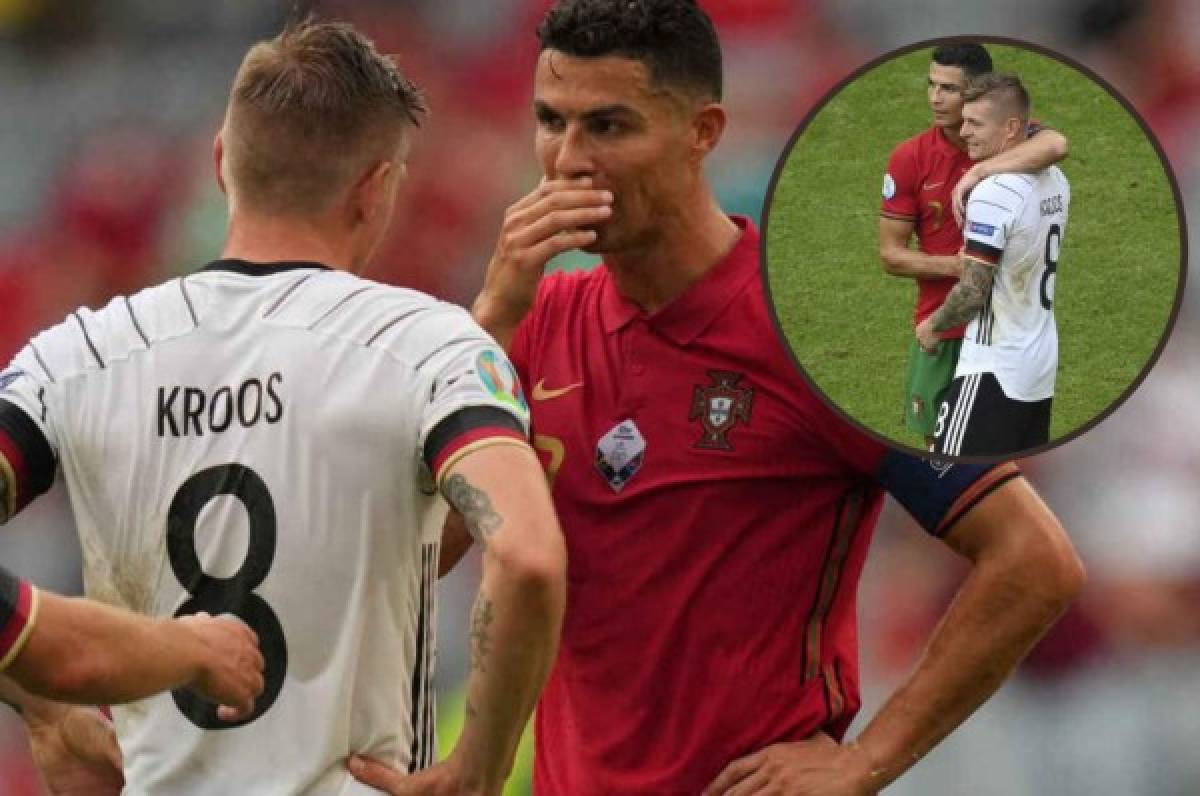 Toni Kroos reveló las palabras que le dijo a Cristiano Ronaldo tras el Alemania-Portugal ¿Y el Real Madrid?  