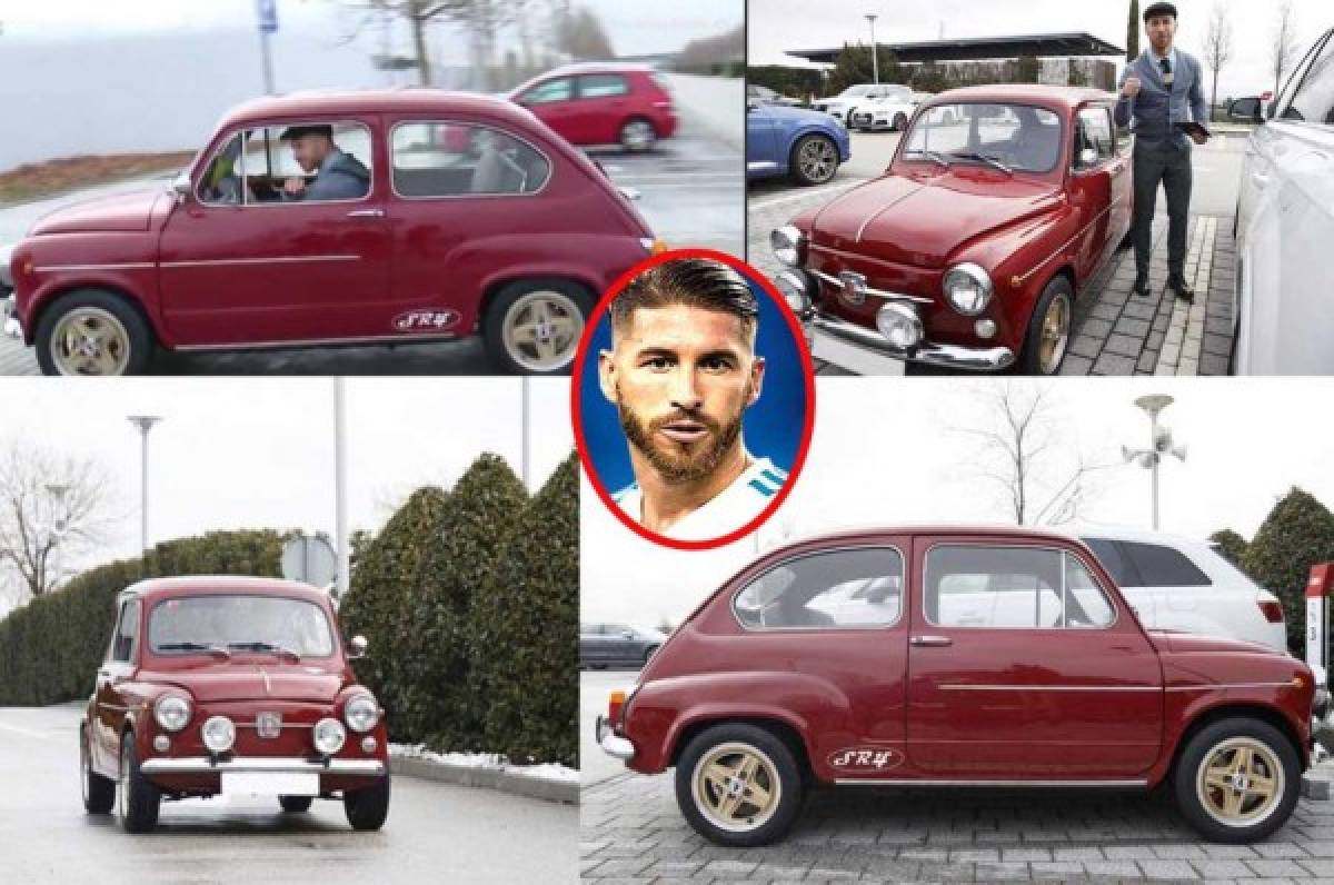 El lujoso auto clásico que recibió de regalo Sergio Ramos