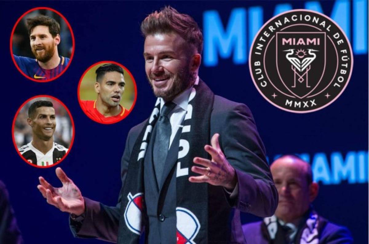 Messi, Cristiano Ronaldo y Falcao estelares fichajes que desea David Beckham
