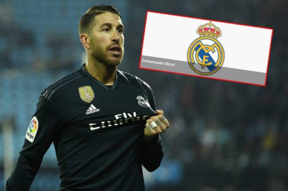 Real Madrid emite comunicado oficial ante el caso de Sergio Ramos