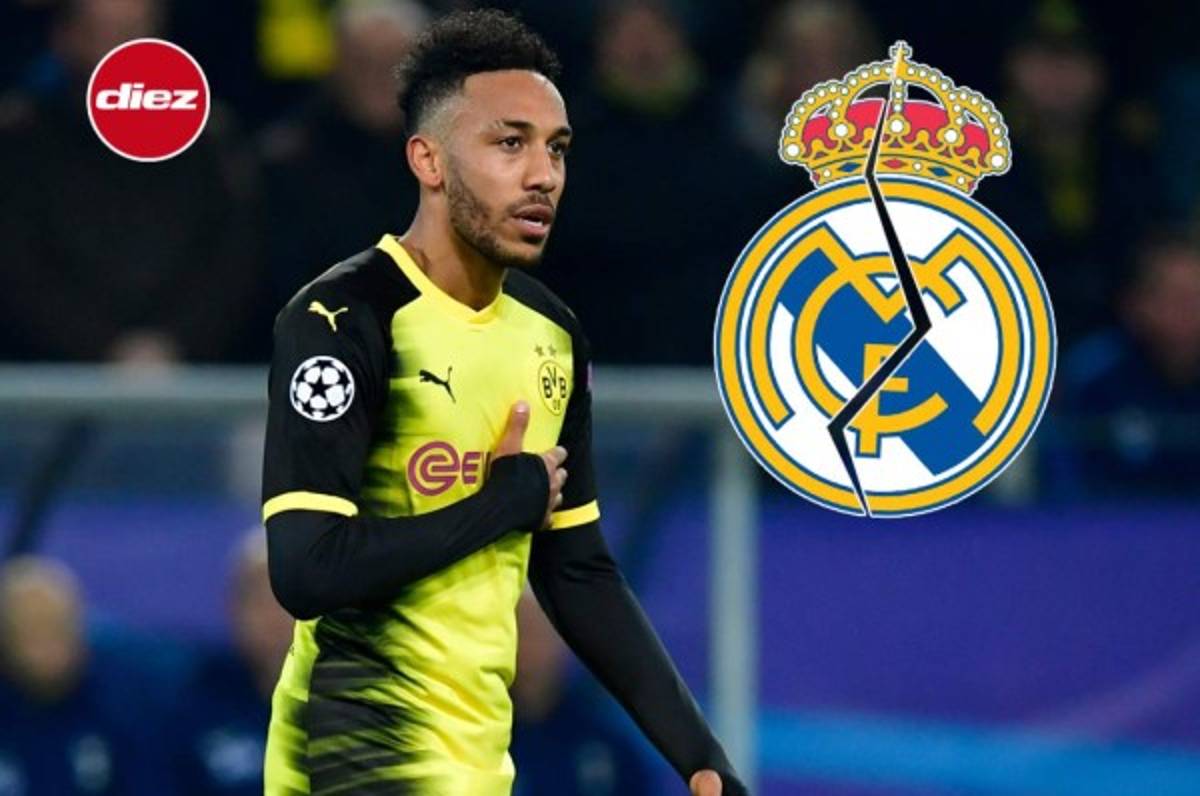 Aubameyang sorprende: ''Ya no deseo jugar en el Real Madrid''