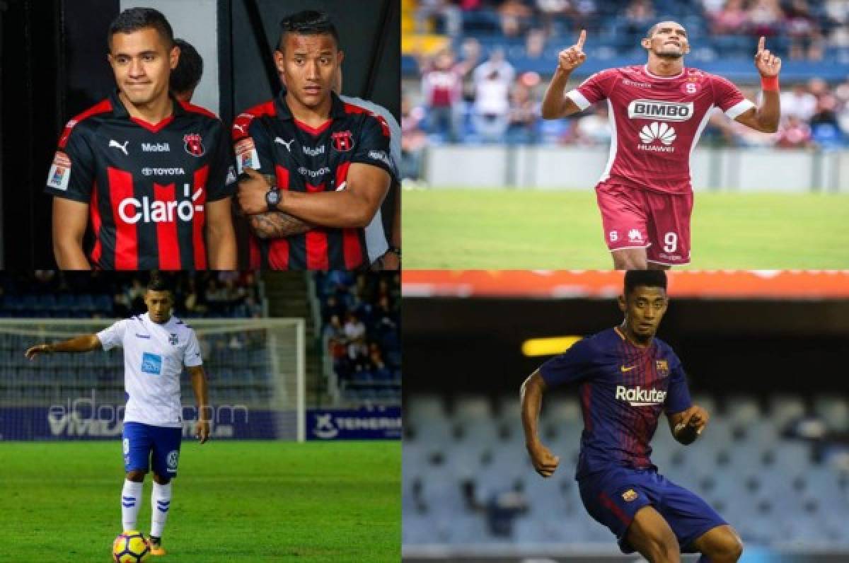Agenda de futbolistas legionarios hondureños por el mundo