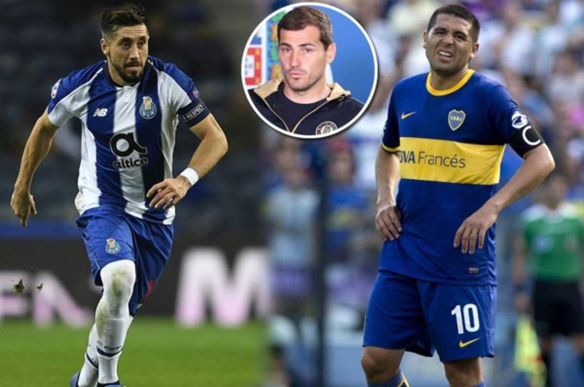 Iker Casillas compara a Héctor Herrera con Riquelme: 'Tiene cosas parecidas'