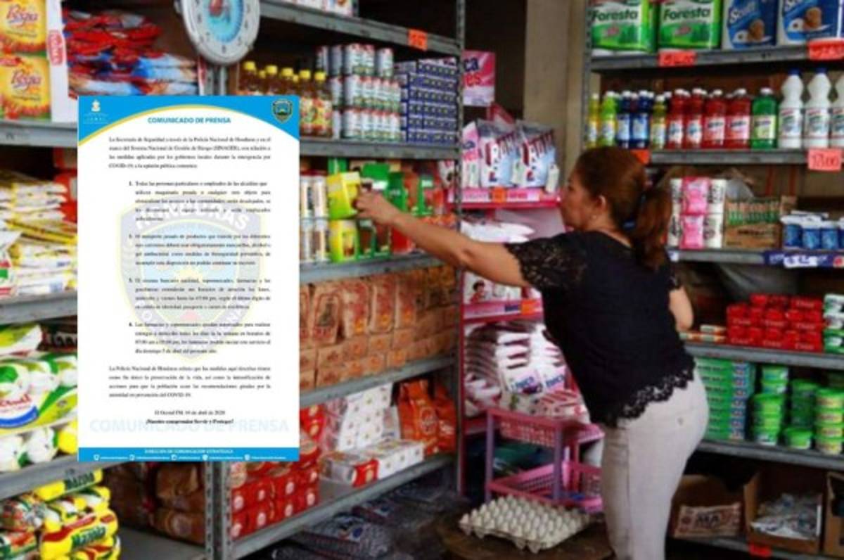 Gobierno de Honduras autoriza a supermercados y farmacias a operar todos los días  
