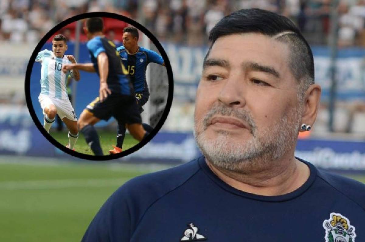 El día que Maradona confundió y criticó a Honduras: 'De fútbol no saben nada”