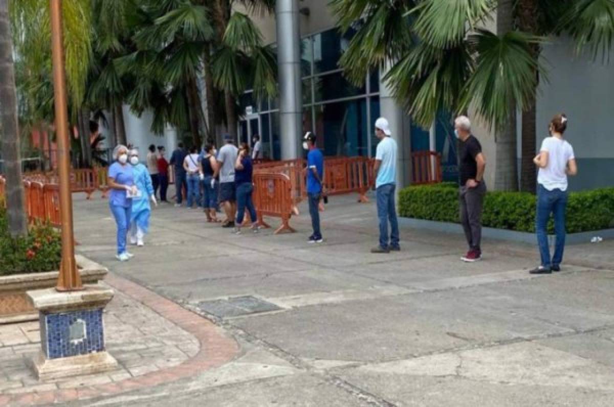 Muere hondureño con sospecha de Covid-19 en triaje de Expocentro, San Pedro Sula