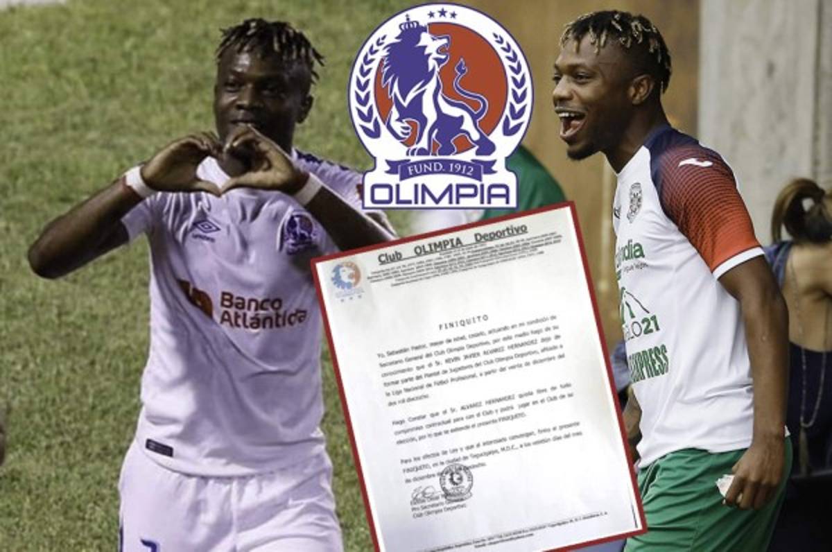 Kevin Álvarez se despide del Olimpia y se enfila a vestirse de verdolaga