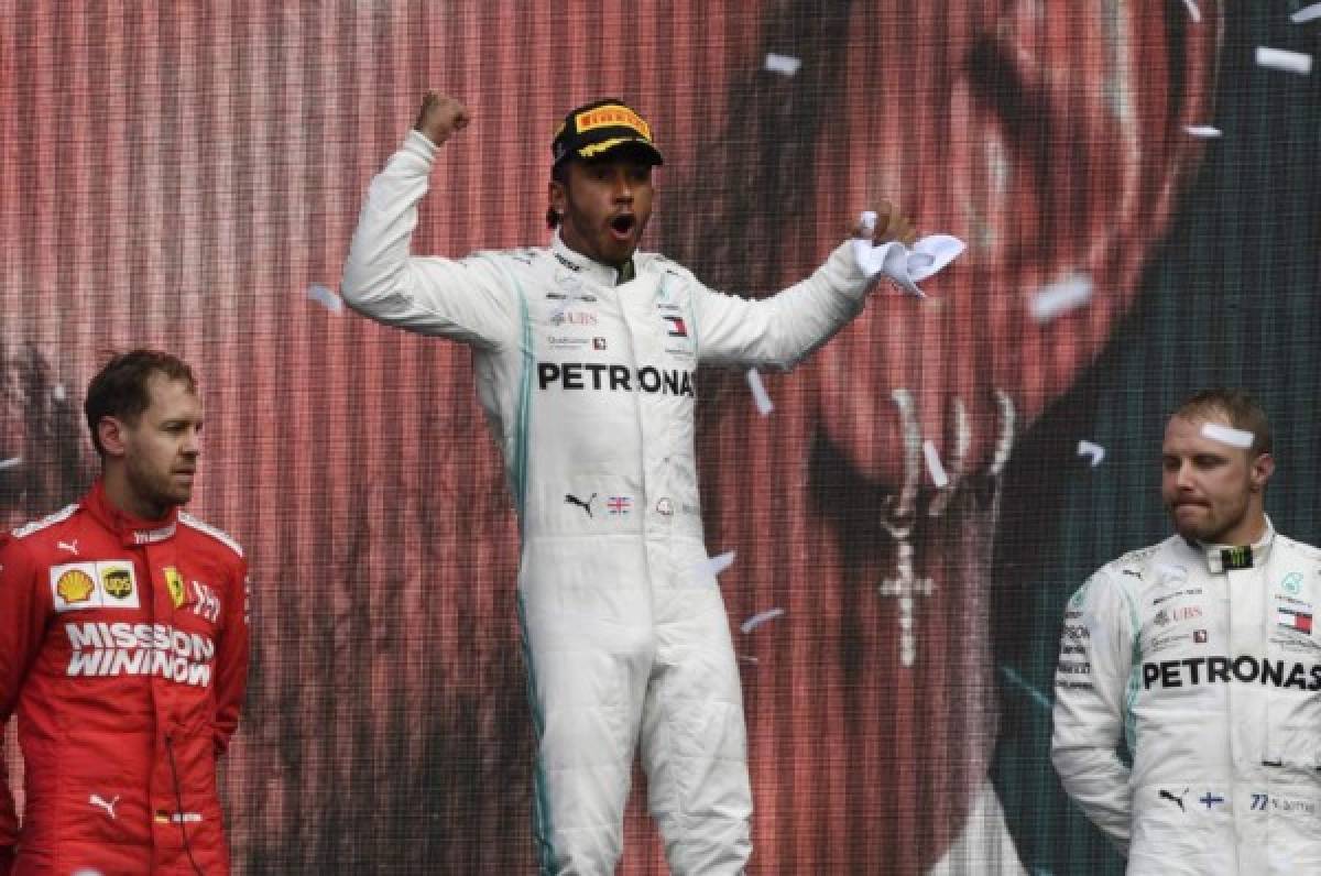 Lewis Hamilton gana el Gran Premio de México y queda a un paso de ser campeón