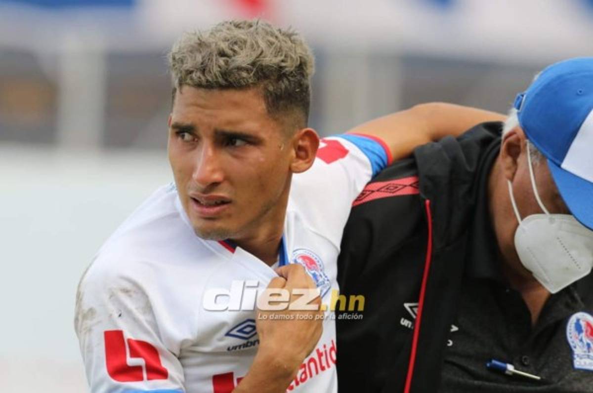 Sigue el infortunio de Olimpia; José Mario Pinto sale lesionado de la vuelta de final de liguilla ante Motaga