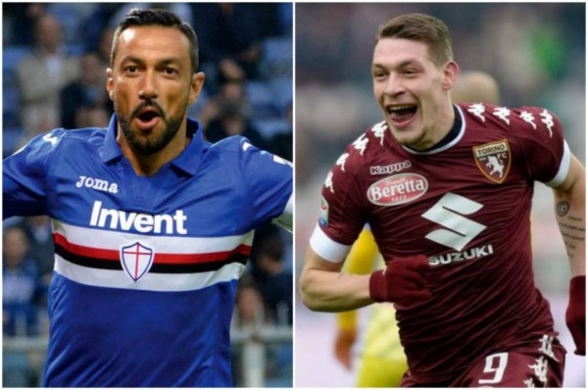 Hora y canal: La Sampdoria y Torino chocarán este domingo en la Serie A