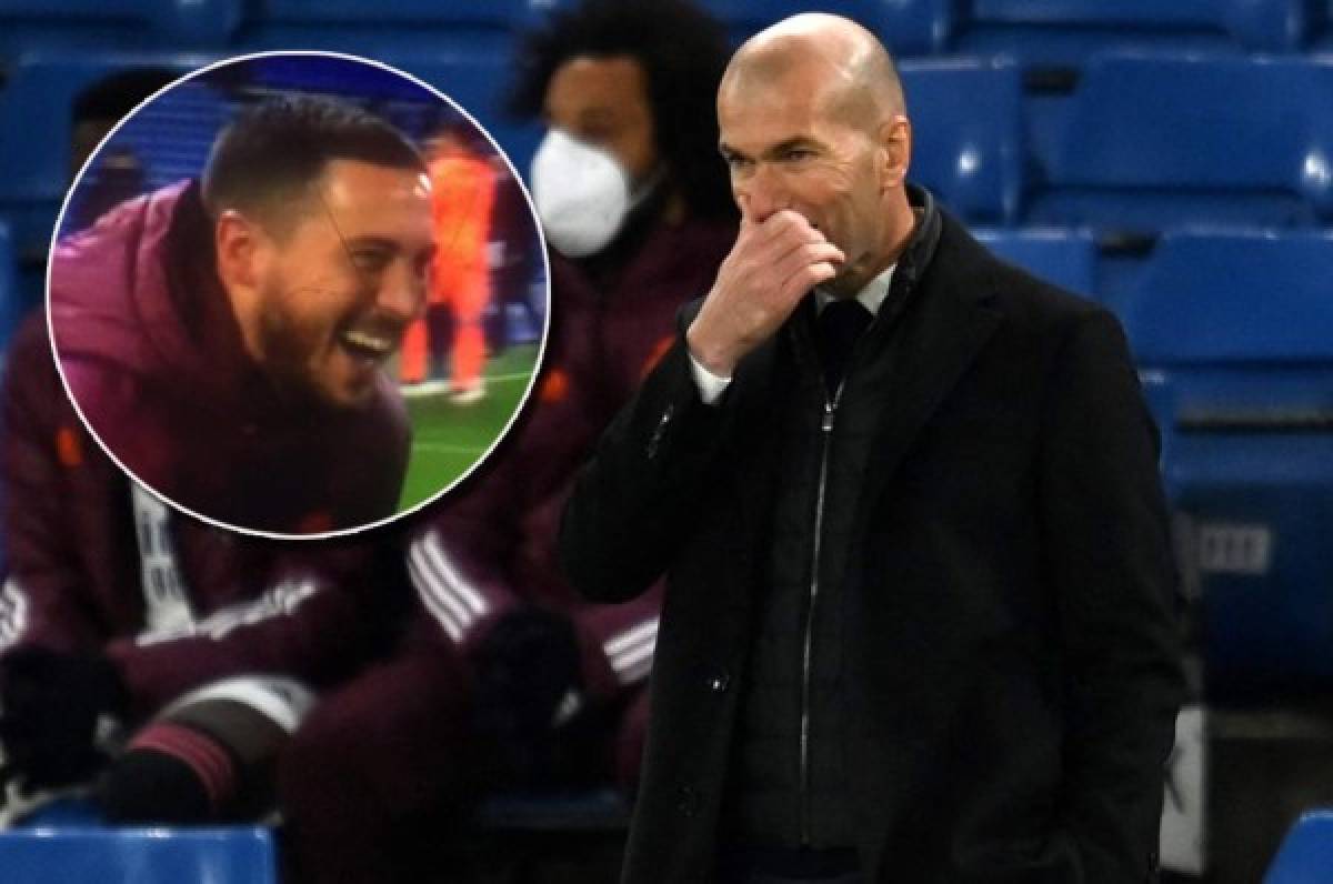 La reacción de Zidane luego de caer eliminado por el Chelsea en la Champions y lo que dice de Hazard