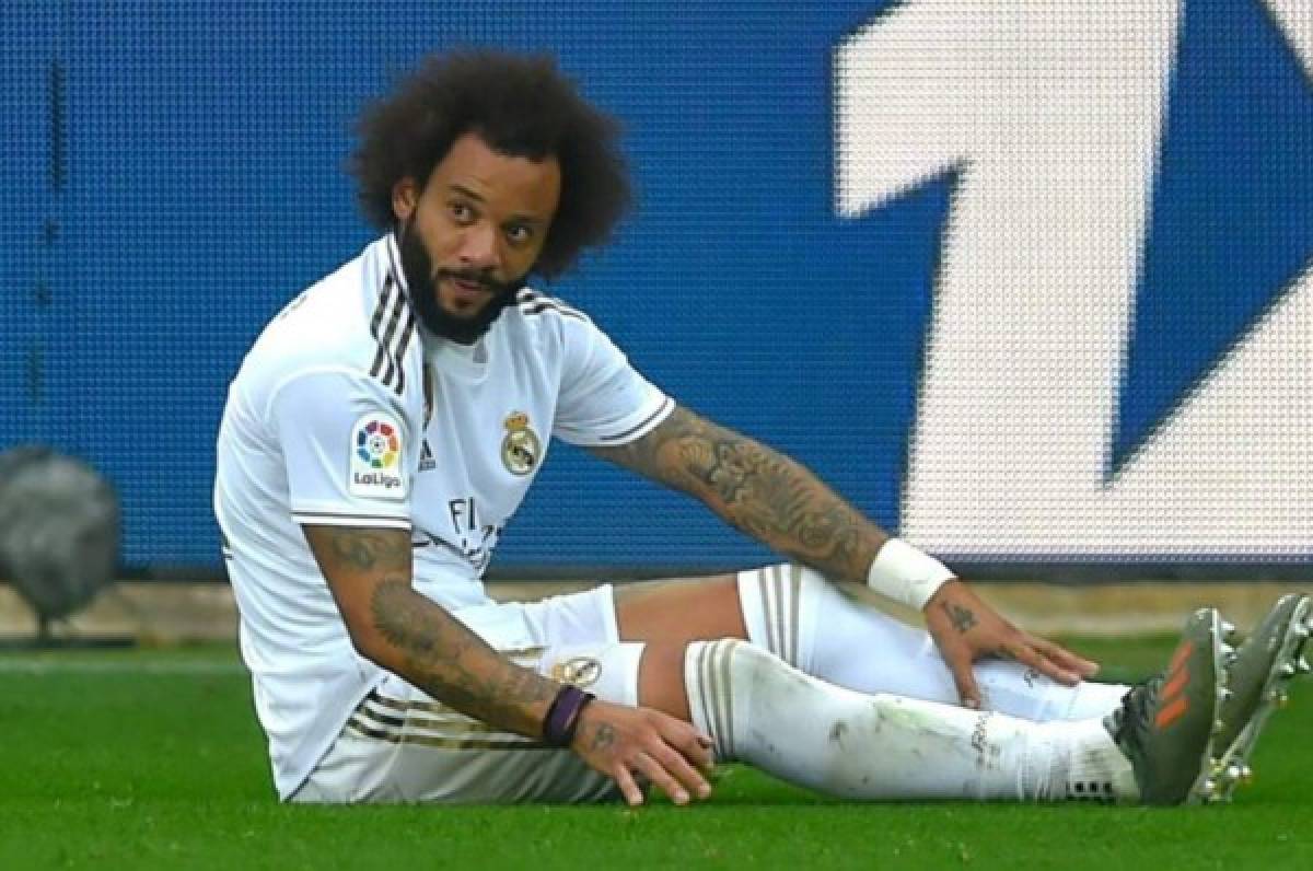 Comunicado del Real Madrid: Marcelo se pierde lo que resta de la Liga de España por lesión