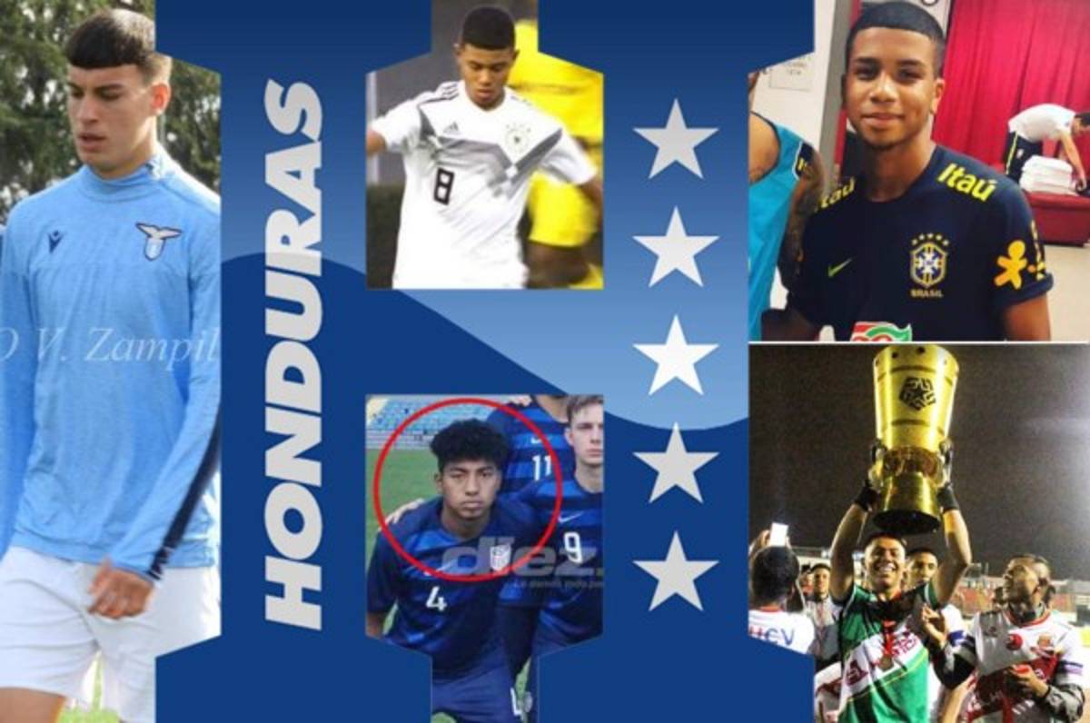Jóvenes con sangre catracha que podrían ser parte de las selecciones de Honduras