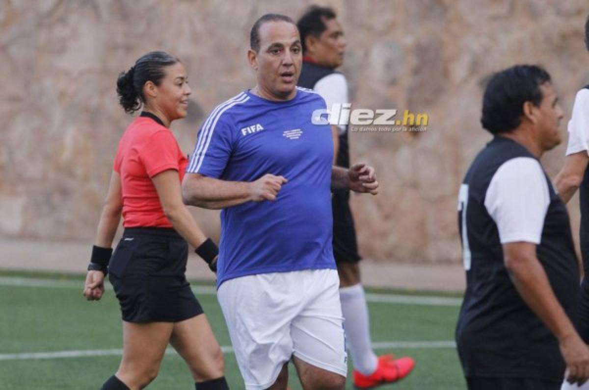 FOTOS: El partido que tuvo Gianni Infantino y Victor Montagliani en Honduras