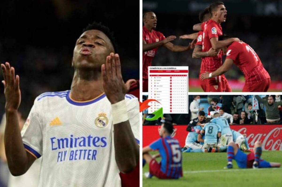 Arde la tabla de posiciones de la Liga Española: Real Madrid dejó el liderato y ridículo puesto del Barcelona