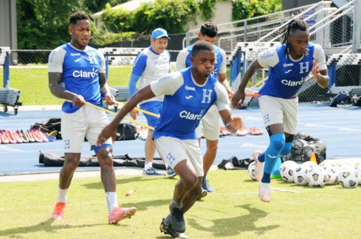 La Selección de Honduras se olvida del 4-0 ante Granada y entrena con los suplentes pensando en Panamá