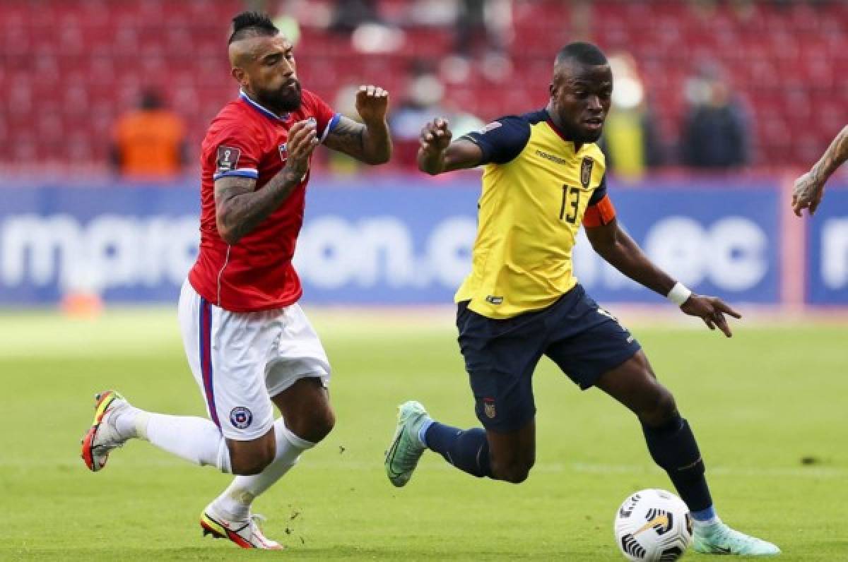 Chile no pudo contra Ecuador en Quito y empatan por las eliminatorias de Qatar 2022