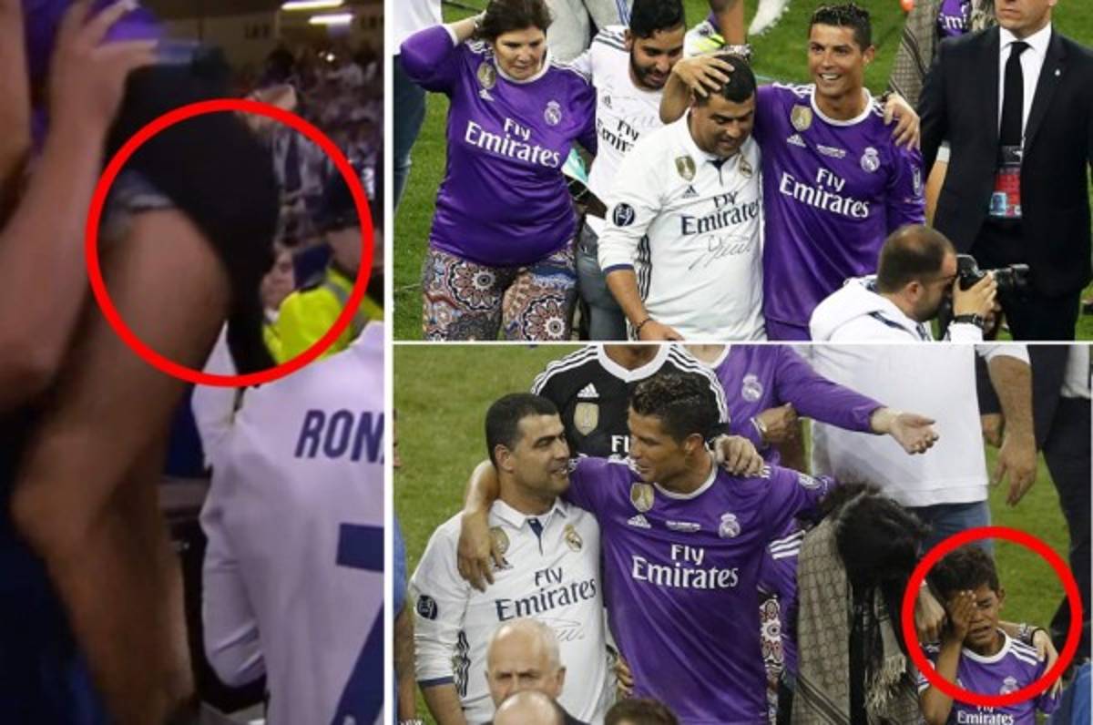 ¿Qué hizo Cristiano con su novia Georgina y por qué lloraba su hijo?