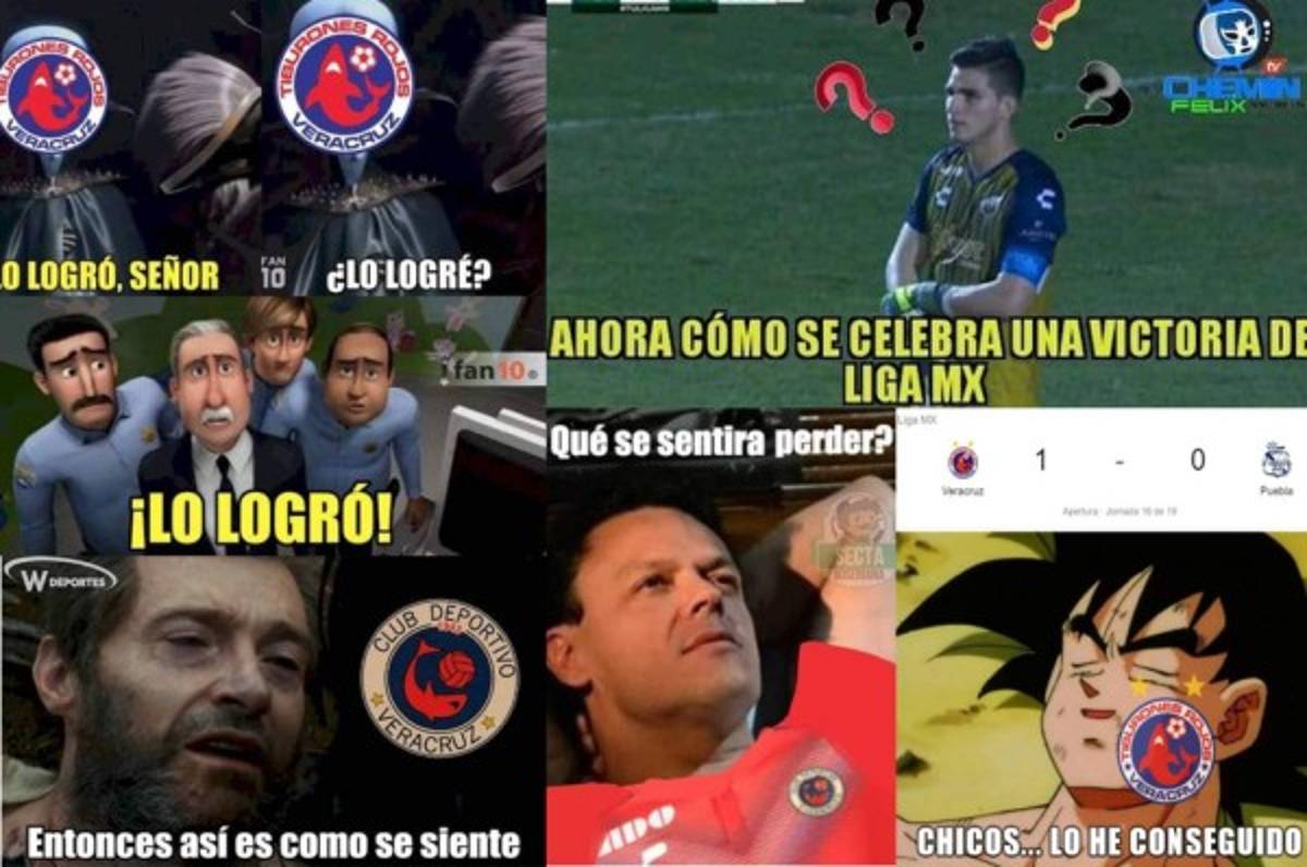 ¡Veracruz rompe la maldición y los memes se enloquecen en la Liga MX!
