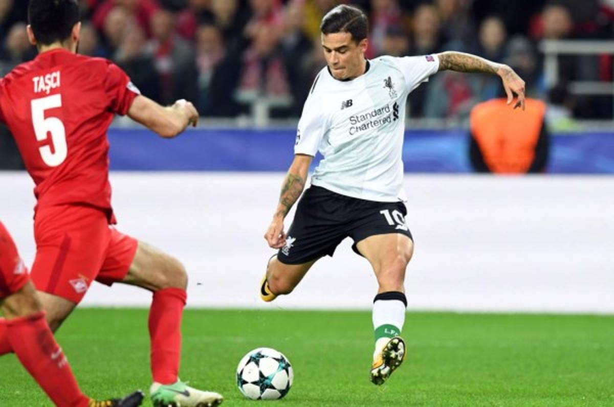 Coutinho anota en Champions; Napoli, Porto y Tottenham golean