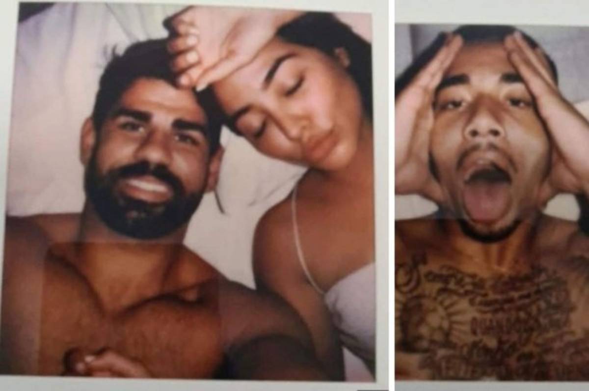 Encuentran fotos íntimas de Diego Costa y Gabriel Jesús con la misma mujer en una biblia