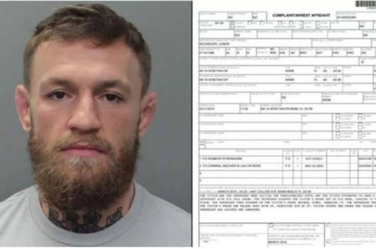 Retiran los cargos contra Conor McGregor por altercado con un fan en Miami  