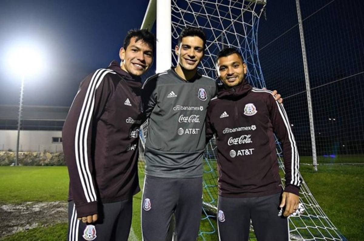 Raúl Jiménez, 'Chucky' Lozano y 'Tecatito' Corona, por la revancha con México de 'Tata' Martino