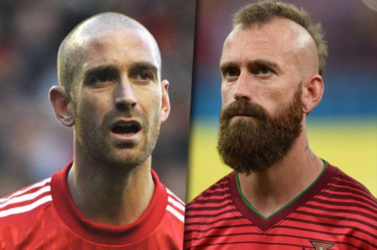 ¡Irreconocibles! Así lucían estos futbolistas sin barba