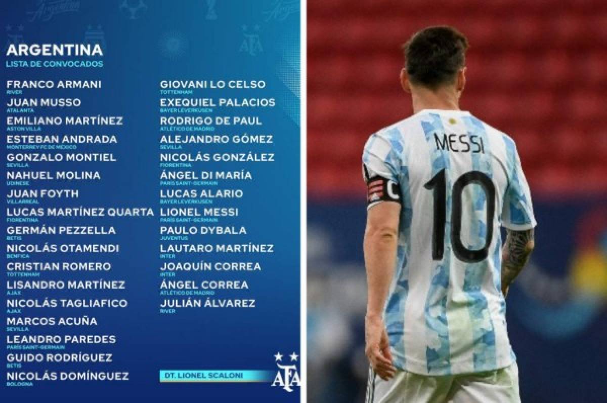 Messi encabeza la convocatoria de Argentina para triple fecha FIFA de octubre: hay dos regresos  