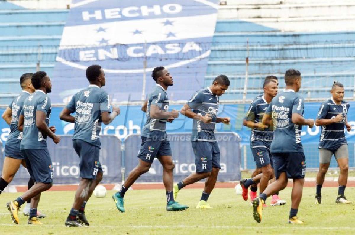 Sin descanso: Del avión al campo, así fue la práctica de la Selección de Honduras