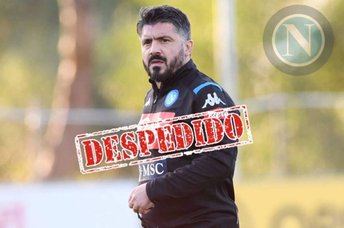 Un tuit y adiós: Presidente del Napoli y la forma en cómo despidió a Gennaro Gattuso