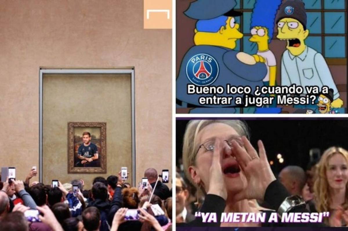 Messi hizo su debut con el PSG y los memes lo destrozan por haber sido suplente en Francia