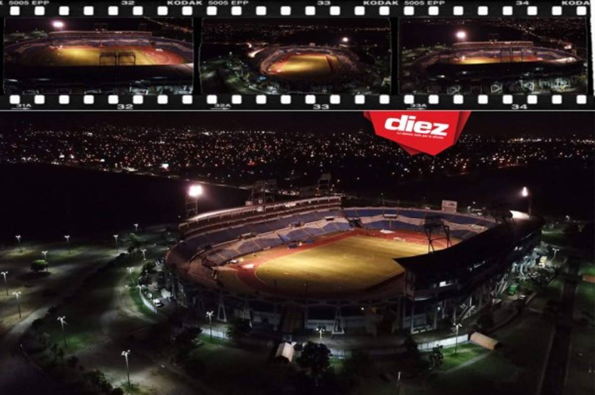 ¡ESPECTACULAR! Así luce el estadio Olímpico previo al Honduras-EUA