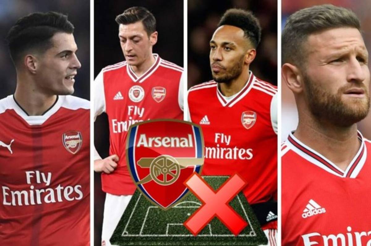 ¡Barrida! La lista de cracks que se van del Arsenal al final de temporada; un equipo completo