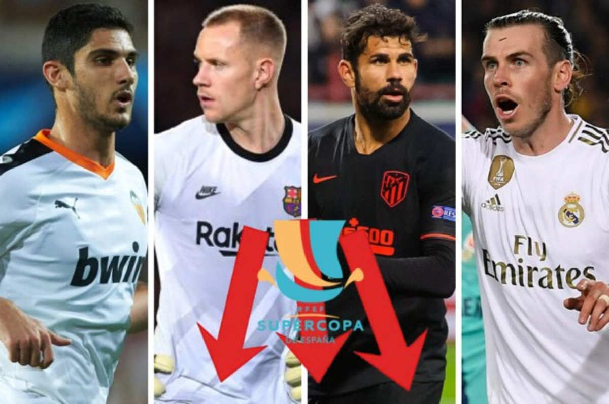 Mermada por lesiones: Todas las grandes ausencias de la Supercopa de España