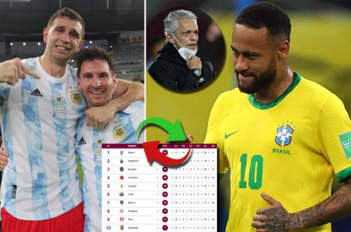 Brasil acaricia el boleto: así queda la tabla de las Eliminatorias Sudamericanas rumbo a Qatar 2022