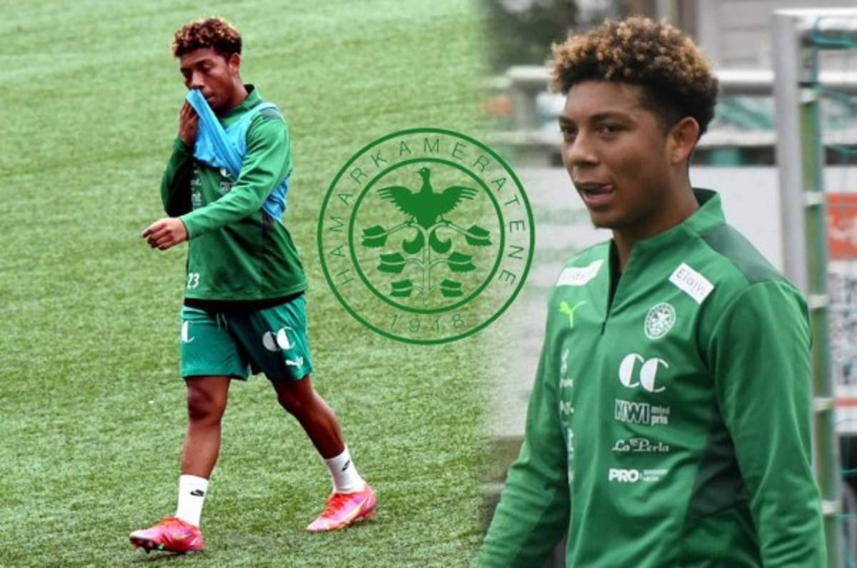 El lateral de origen hondureño, Kobe Hernández, firma con club que jugará en primera división de Noruega