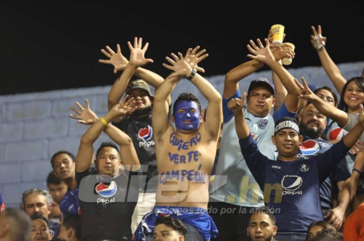 ¡Espectacular! Las fotos del llenazo de la afición de Motagua en el Nacional