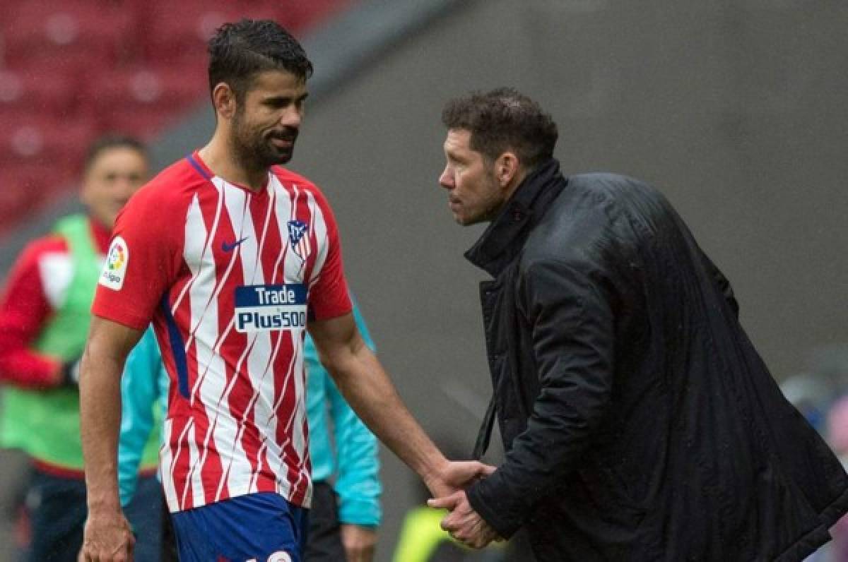 Simeone no se queda callado y habla sobre pesada sanción a Diego Costa