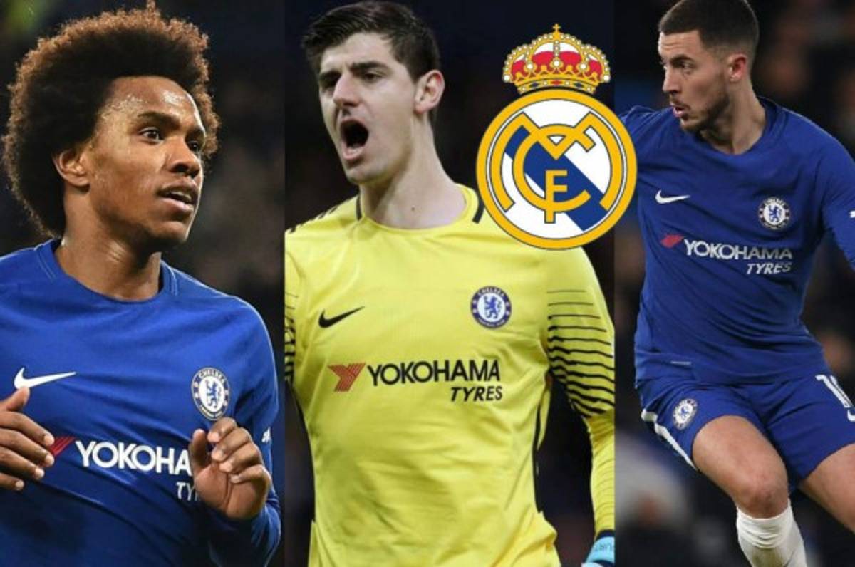 ¿Y Hazard? Real Madrid quiere también a Willian en la operación Courtois