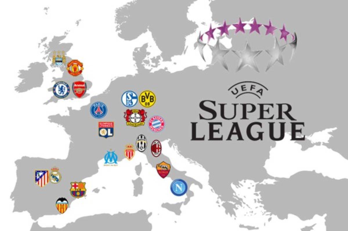 Los 11 grandes clubes europeos que abandonarán la Champions League en 2021