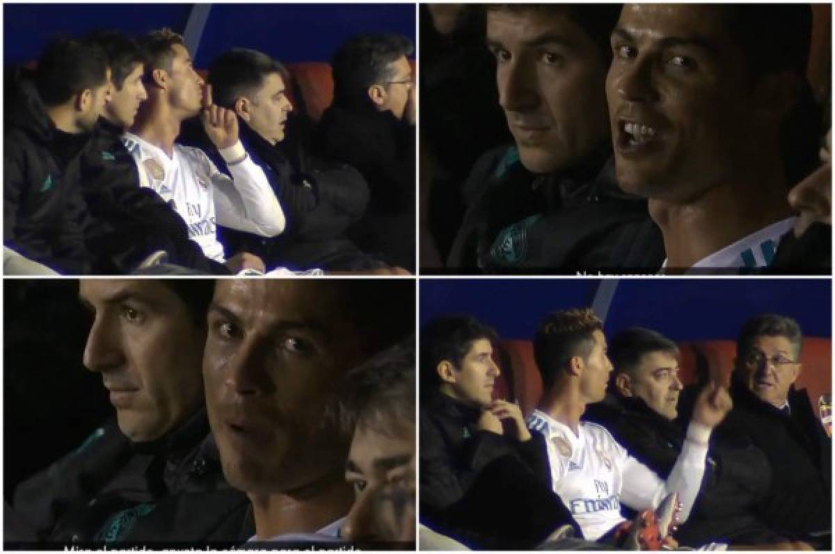 Cristiano Ronaldo se encara con camarógrafo: ''Enfoca el partido''