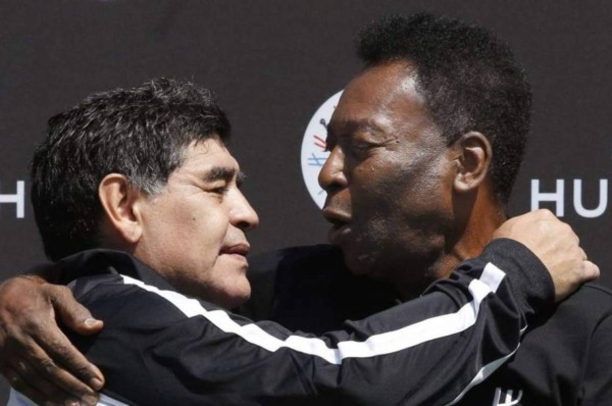 El saludo especial de Pelé a Maradona por su cumpleaños: 'Siempre te aplaudiré'