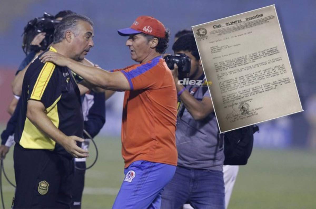 Olimpia envía carta a Real España y lo felicita por el título de Copa Premier