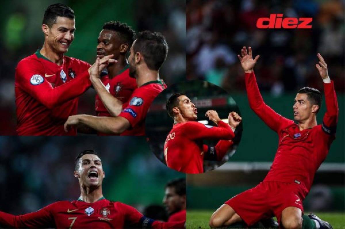 Cristiano Ronaldo: Gol 700, chilena fallida y festejo a lo grande en el Portugal-Luxemburgo