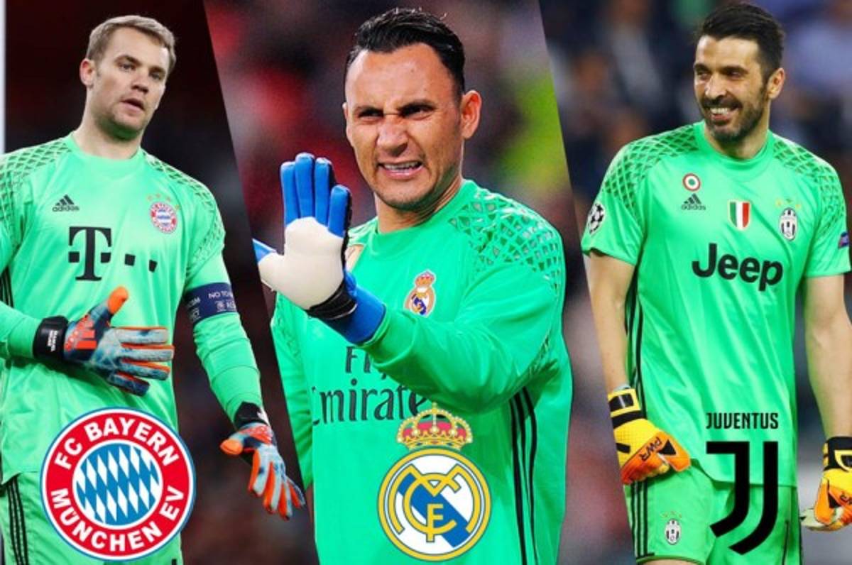 El portero tico Keylor Navas en la élite disputa en The Best junto a Buffon y Neuer