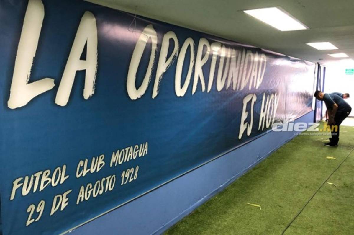 El mensaje de motivación que utiliza Motagua en el Nacional para los jugadores