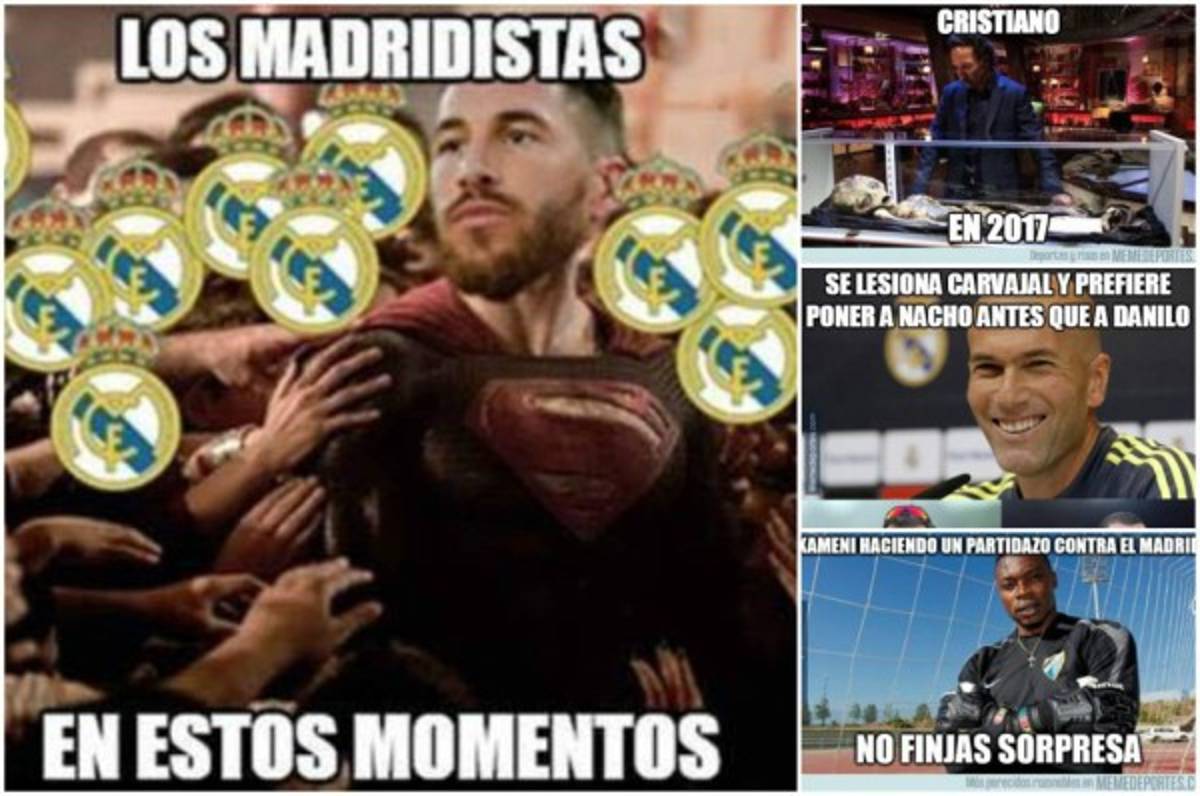 Imperdibles: Los memes luego de la victoria del Real Madrid ante el Málaga